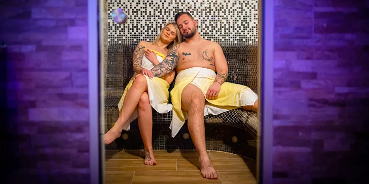 Vstup do súkromného Wellness Spa centra pre dvoch / štyroch v Hoteli Modena***