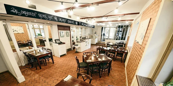 Restauraci vede tým mladých lidí, kteří milují vaření. Jejich zápal poznáte v každém soustu.