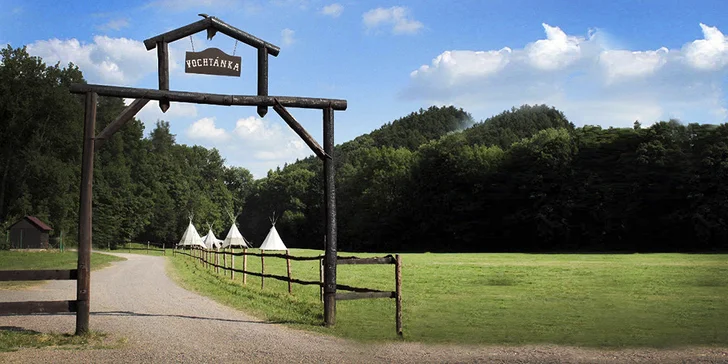 Navštívit můžete třeba western kemp Vochtánka.