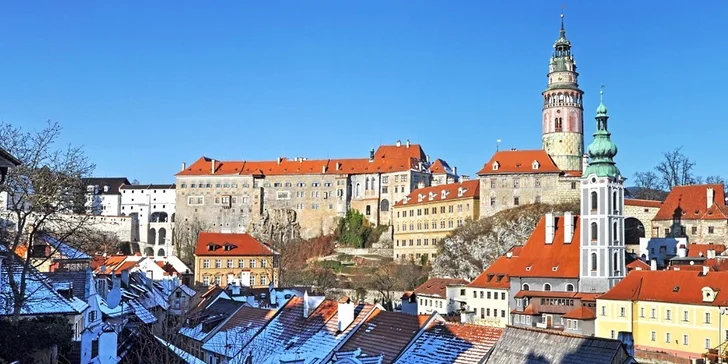 Za krásami jižních Čech: penzion u centra Krumlova se snídaní