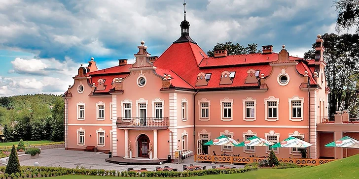 Tři pohádkové dny na zámku Berchtold s možností gurmánské večeře pro dva