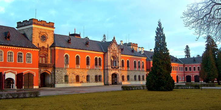 Okuste život na zámku: romantický balíček s wellness v hotelu Sychrov****