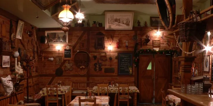 40% sleva na všechna jídla Restaurantu Flora