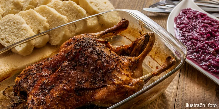 Svatomartinské menu: paštika, husa i svatomartinské víno nebo pivo
