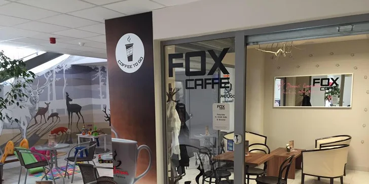 Příjemné posezení ve FOX caffé: Káva a medový dezert Marlenka