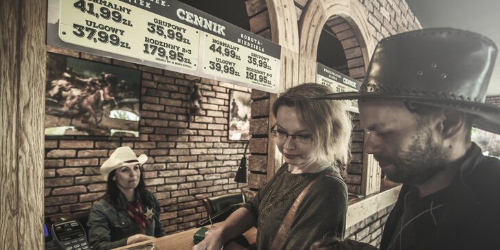 Polské westernové městečko TwinPigs: Noc v hotelu, snídaně a vstupy na atrakce