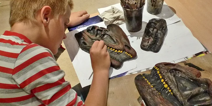 Úžasné tvůrčí odpoledne v Triloparku aneb Vytvořte si vlastního dinosaura