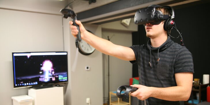 Hodina v čarovném světě virtuální reality: Akční i poklidné hry až pro 5 osob