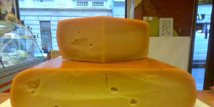 Holandské a švýcarské vynikající sýry z Cheesy