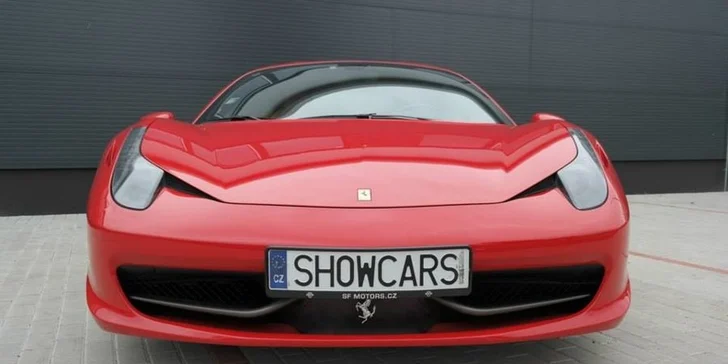 20minutová jízda v supersportu: Osedlejte Ferrari či Lamborghini a mnoho jiných