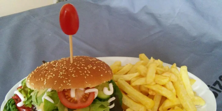 To jste ještě nejedli: Exkluzivní burgery z bizoního masa pro dva