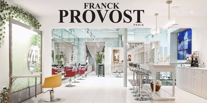 Den jako pro filmovou hvězdu v exkluzivním salonu Franck Provost