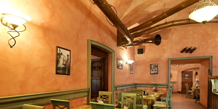 2 pizzy a 2 nealko nápoje v restauraci Vabene
