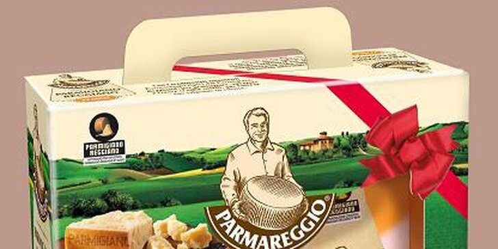 Exkluzivní italské sýry Parmareggio včetně dárkových balení s příslušenstvím