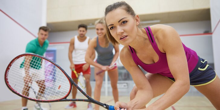 60 minut squashe: Podrobte kurt a své svaly zátěžové zkoušce