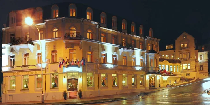 Luxusní wellness odpočinek v Mariánských Lázních v hotelu Continental****
