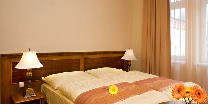Luxusní wellness odpočinek v Mariánských Lázních v hotelu Continental****