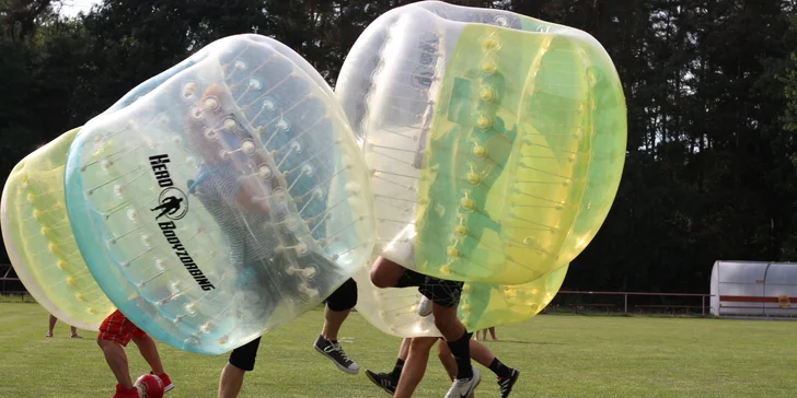 Bubble fotbal na 90 minut: ideální na párty nebo rozlučku se svobodou