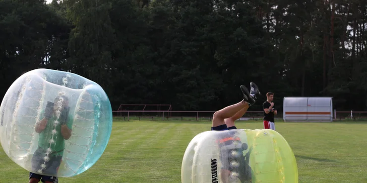 Bubble fotbal na 90 minut: ideální na párty nebo rozlučku se svobodou