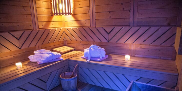 Báječný wellness pobyt s polopenzí: Solná jeskyně, sauna i masáže