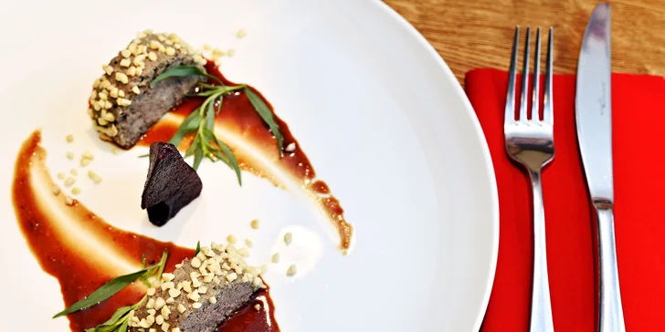 Gastronomický zážitek v kouzelné restauraci v srdci Prahy pro 1 nebo 2