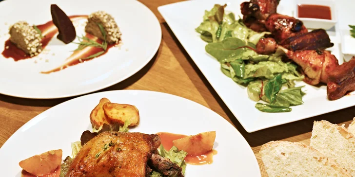 Gastronomický zážitek v kouzelné restauraci v srdci Prahy pro 1 nebo 2
