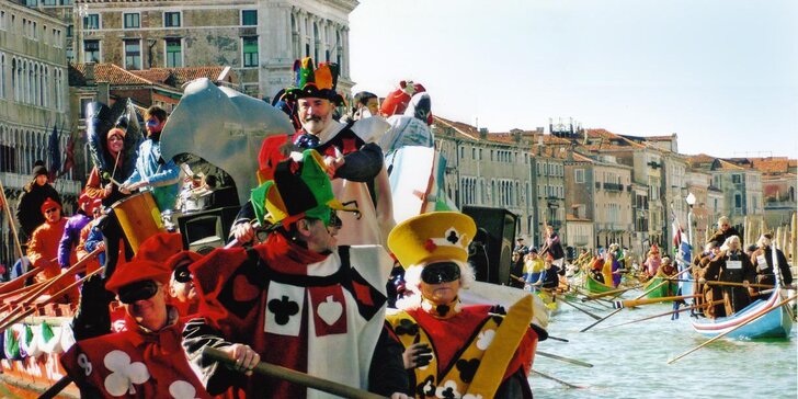 Karneval v Benátkách s návštěvou Verony, Padovy, Sirmione + ubytování na 2 noci