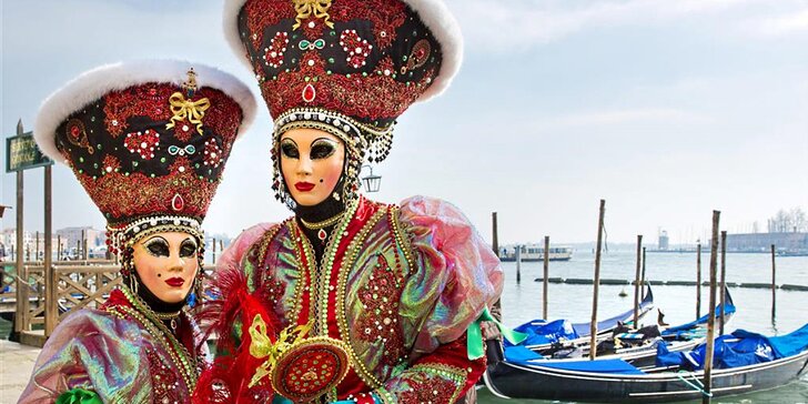 Proslulý karneval v romantických Benátkách vč. ubytování se snídaní