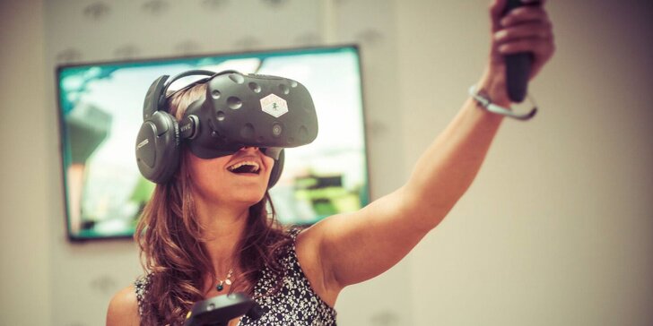 Vítejte v novém světě: 30 nebo 120 minut ve virtuální realitě až pro 5 kamarádů