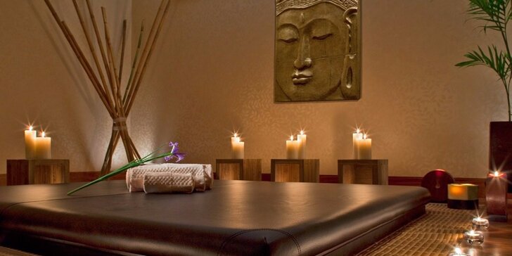 Luxus a relaxace 60 minut - výběr ze 7 druhů thajských masáží v Thai Sunu