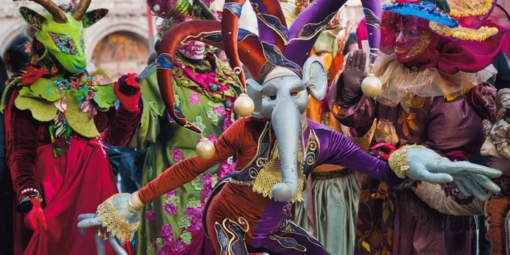 Proslulý karneval v romantických Benátkách vč. ubytování se snídaní