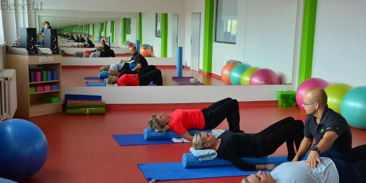 Kondiční i zdravotní a core cvičení: Vstup na jakoukoli skupinovou lekci