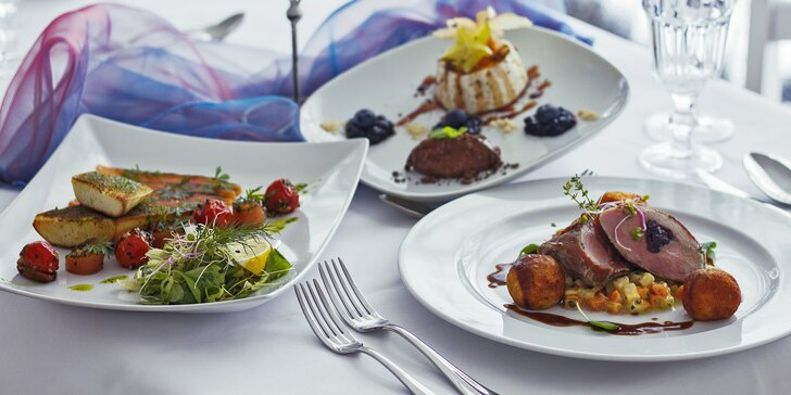 Zážitek z moderní gastronomie: Luxusní degustační menu pro 2 osoby