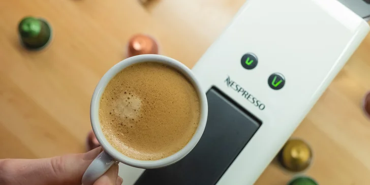Apartmány jsou vybaveny kávovary Nespresso.