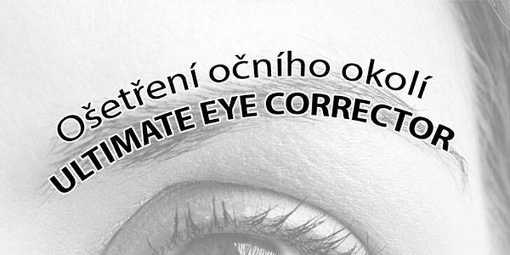 Unikátní ošetření očního okolí na bázi retinolu