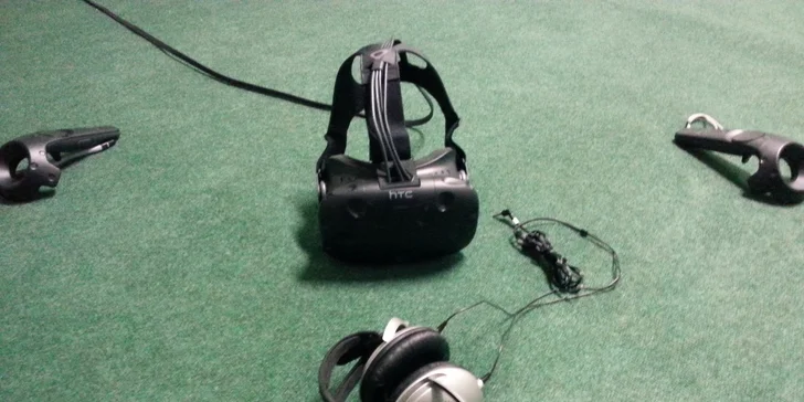 Netradiční zážitek: Až 180 minut nejmodernější virtuální reality HTC Vive v Brně