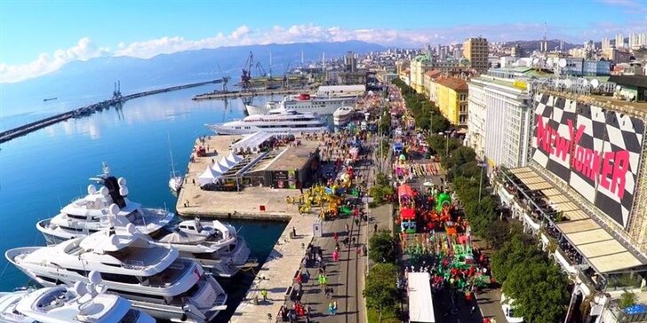 Vydejte se autobusem do chorvatské Rijeky na největší masopustní karneval