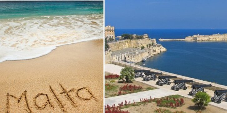 4490 Kč za zpáteční letenku na Maltu od Student Agency. Udělejte si dovolenou, památky a nádherné  pláže se 40% slevou.