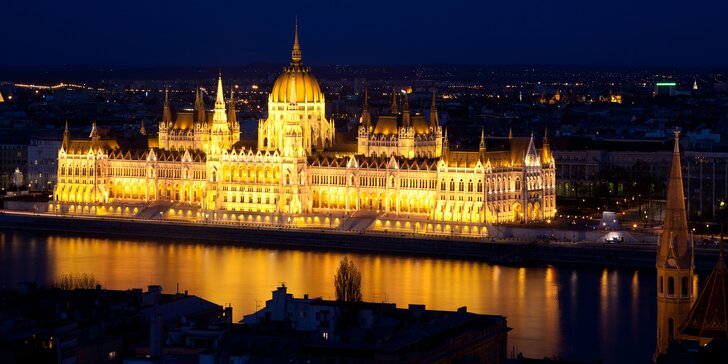 Ve dvou do Budapešti: 3 až 4 dny se snídaní a ubytování dítěte do 11 let zdarma