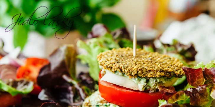 Raw menu připravené s láskou: Houbové tortilly, dort a limonáda pro 1 nebo 2