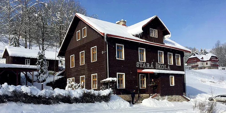 Pobyt ve stylovém penzionu poblíž Vrchlabí i Špindlu: až 8 dní s polopenzí