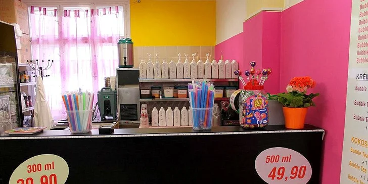Bubble tea nebo Bubble tea Kafé dle výběru