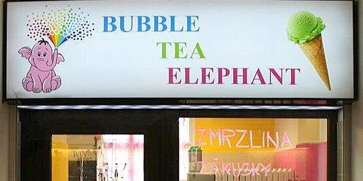 Bubble tea nebo Bubble tea Kafé dle výběru