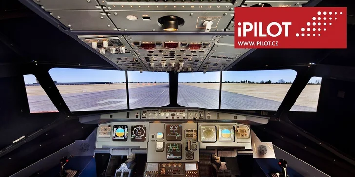 Letecký simulátor Airbus A320 - 60 minut v nočních časech: 21:00 – 8:00 hod.