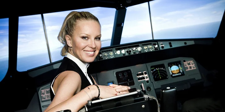 Letecký simulátor Airbus A320 - 60 minut v nočních časech: 21:00 – 8:00 hod.