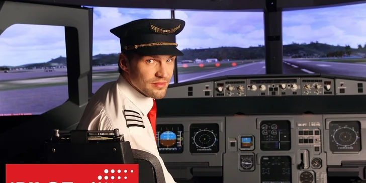 Letecký simulátor Airbus A320 - 60 minut v nočních časech: 21:00 – 8:00 hod.