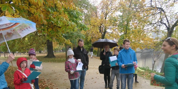 Interaktivní vlastivědná vycházka po Praze pro jednotlivce i rodiny s dětmi
