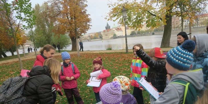 Interaktivní vlastivědná vycházka po Praze pro jednotlivce i rodiny s dětmi