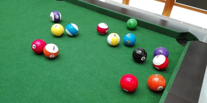 Fotbalpool: I na kulečníkovém stole můžete dát gól