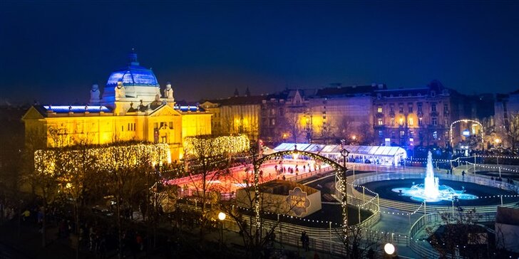 Adventní zájezd na 1 noc do Záhřebu a Mariboru: trhy, prohlídka měst i lázní